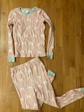 Girl's Pottery Barn Unicorn PJs